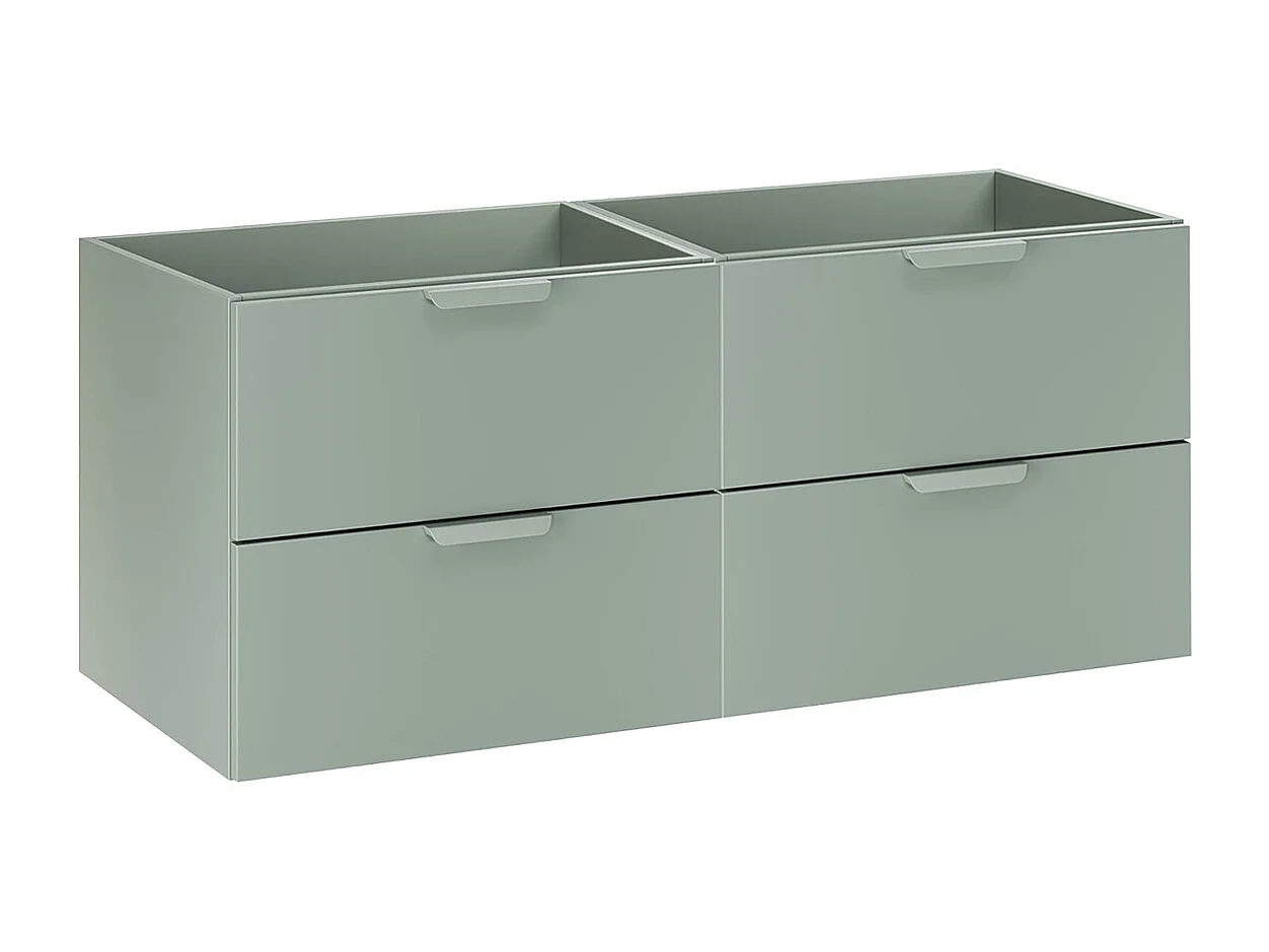 Mobile bagno senza lavabo Oria verde 120cm