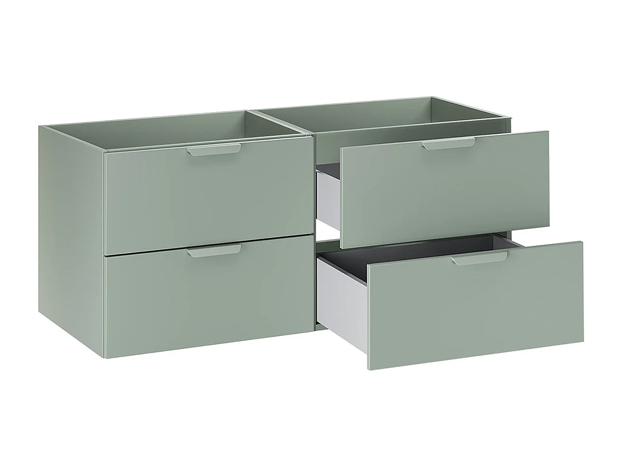 Mobile bagno senza lavabo Oria verde 120cm
