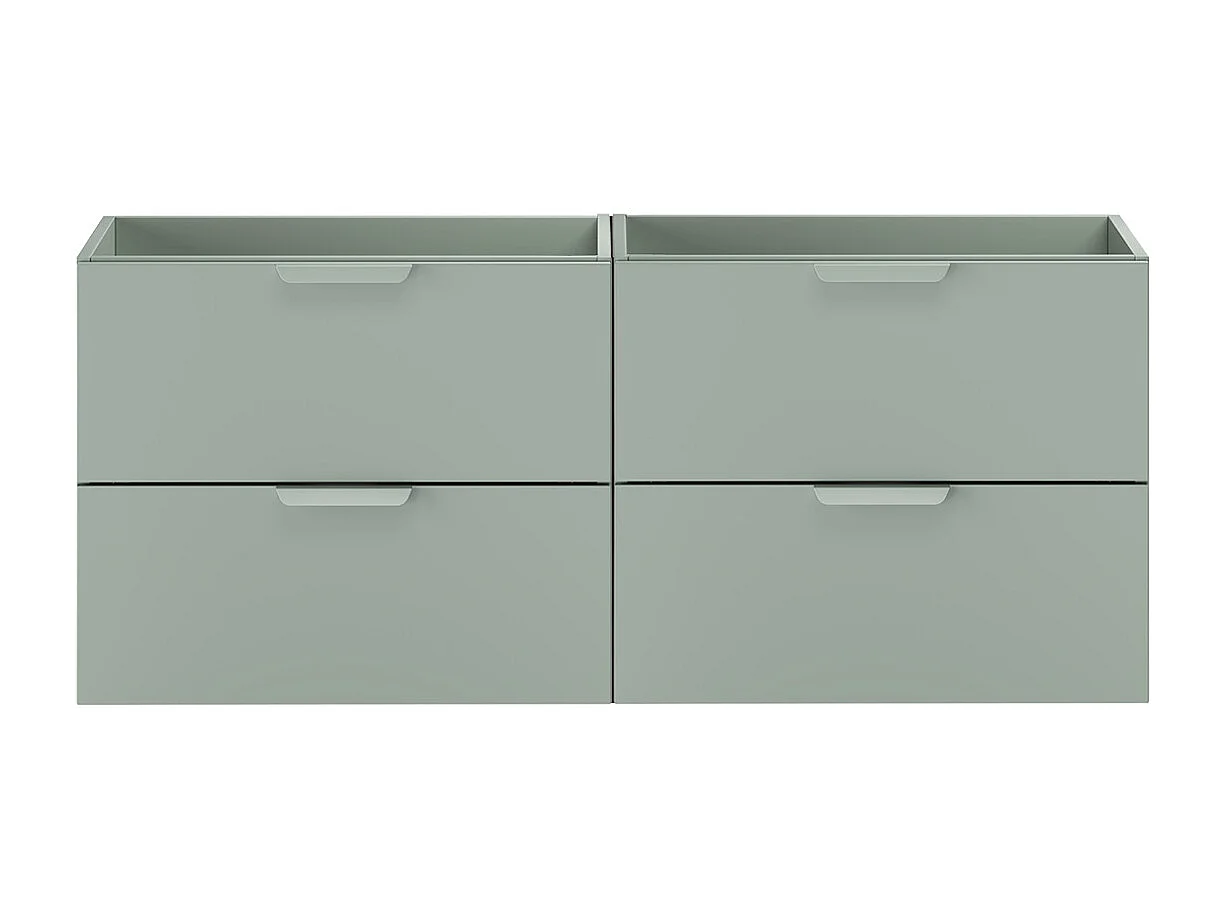 Mobile bagno senza lavabo Oria verde 120cm
