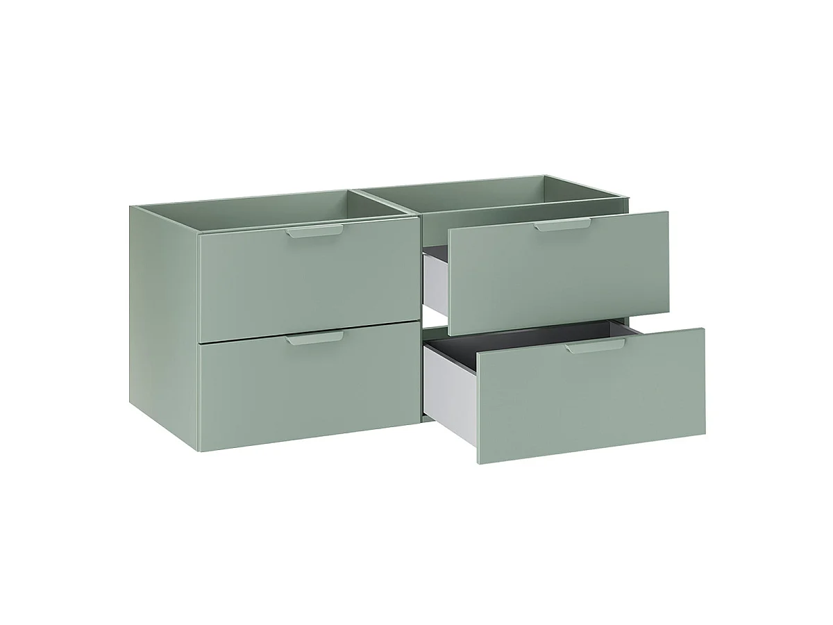 Oria 120cm matte green vanity unit