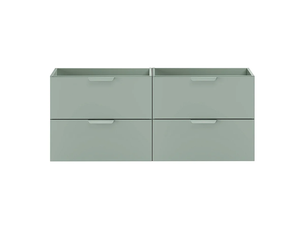 Oria 120cm matte green vanity unit