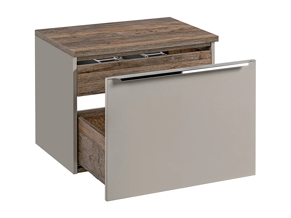Meuble sous-vasque 60cm Éros Taupe