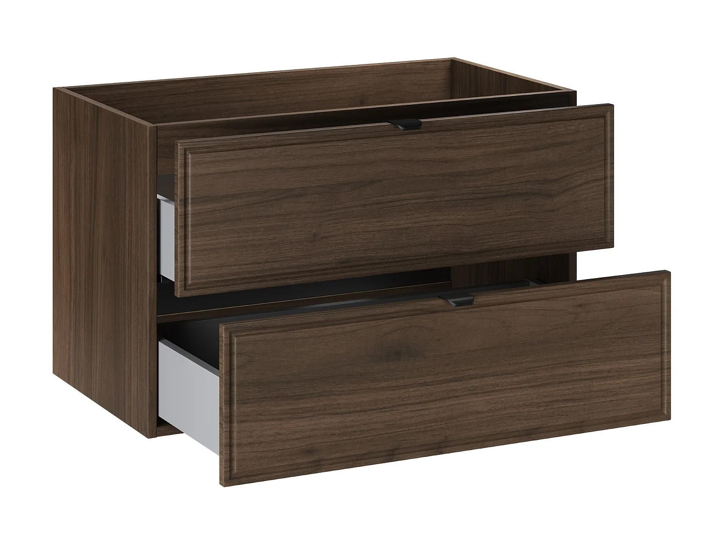 Vanity unit 80cm Elias Dark wood