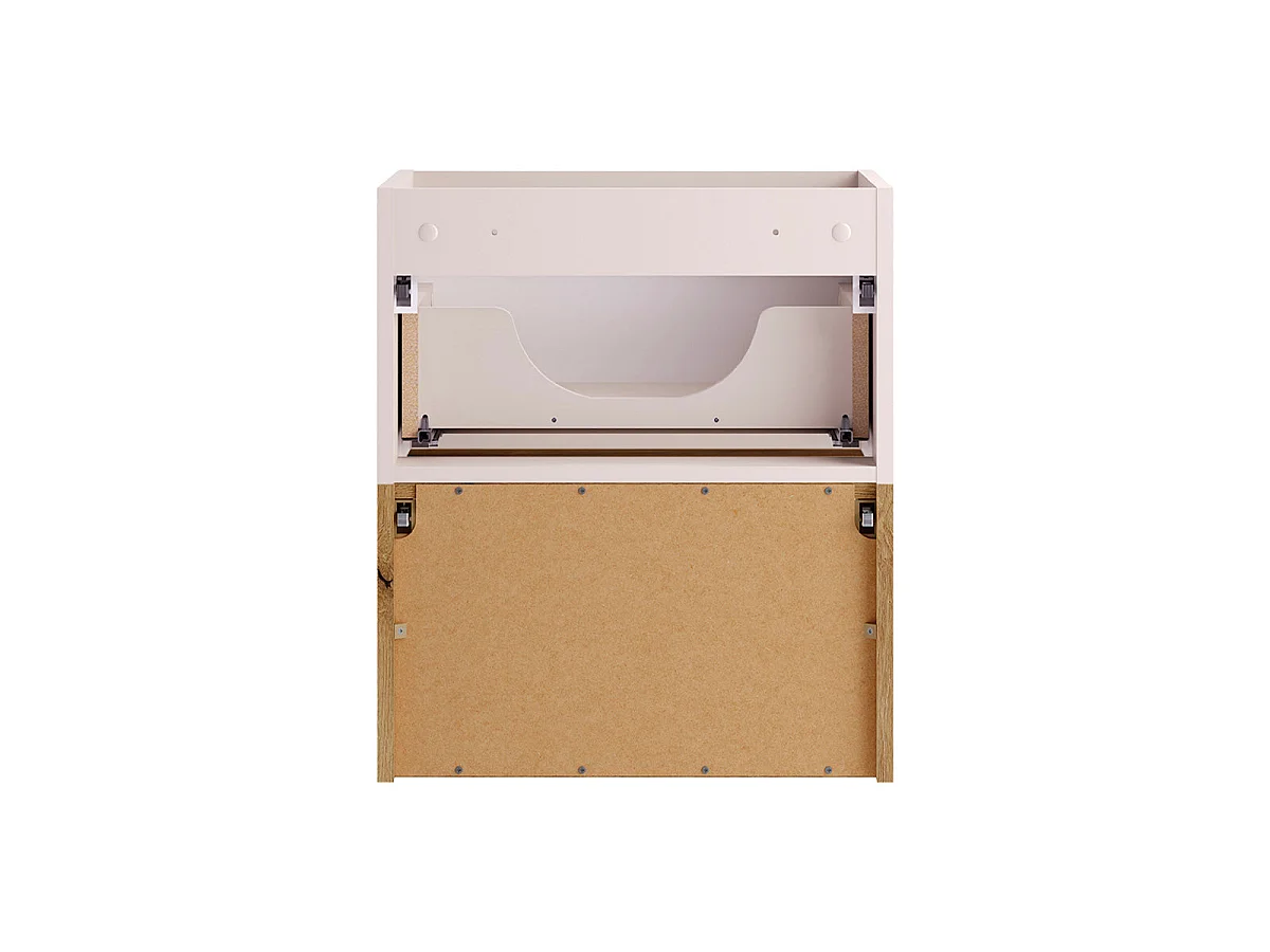 Insieme mobile lavabo singolo 50cm colonna Riva Cachemire Legno