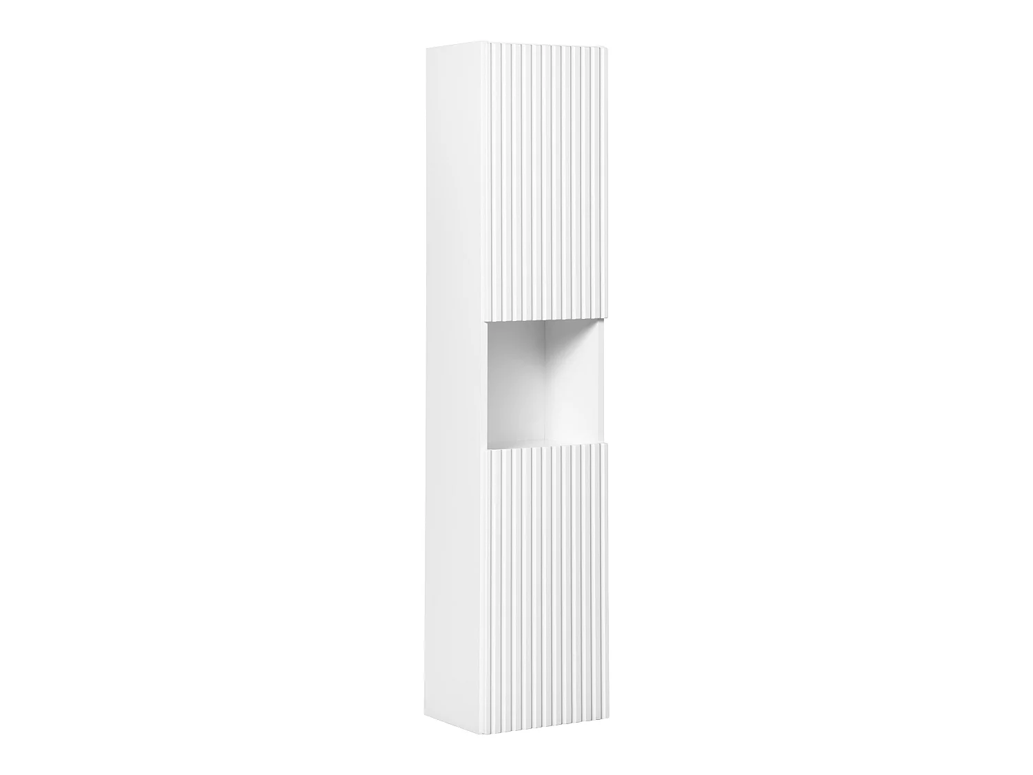 Ensemble de meubles Nova White 100 cm avec plan de toilette, vasque à poser Beyond et meuble haut