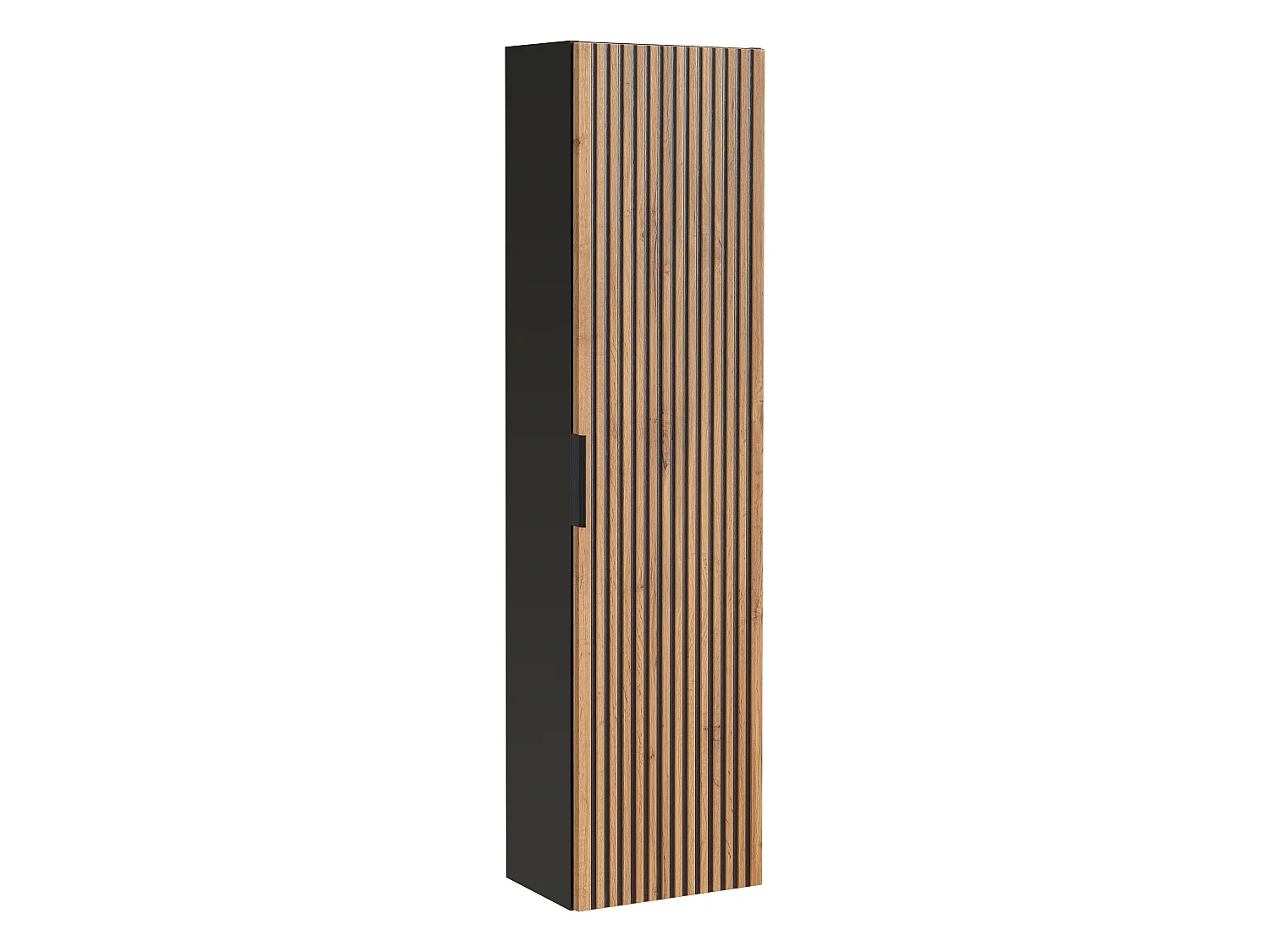 Conjunto de móveis Xilo 60 cm com lavatório, móvel alto, espelho LED e sifão