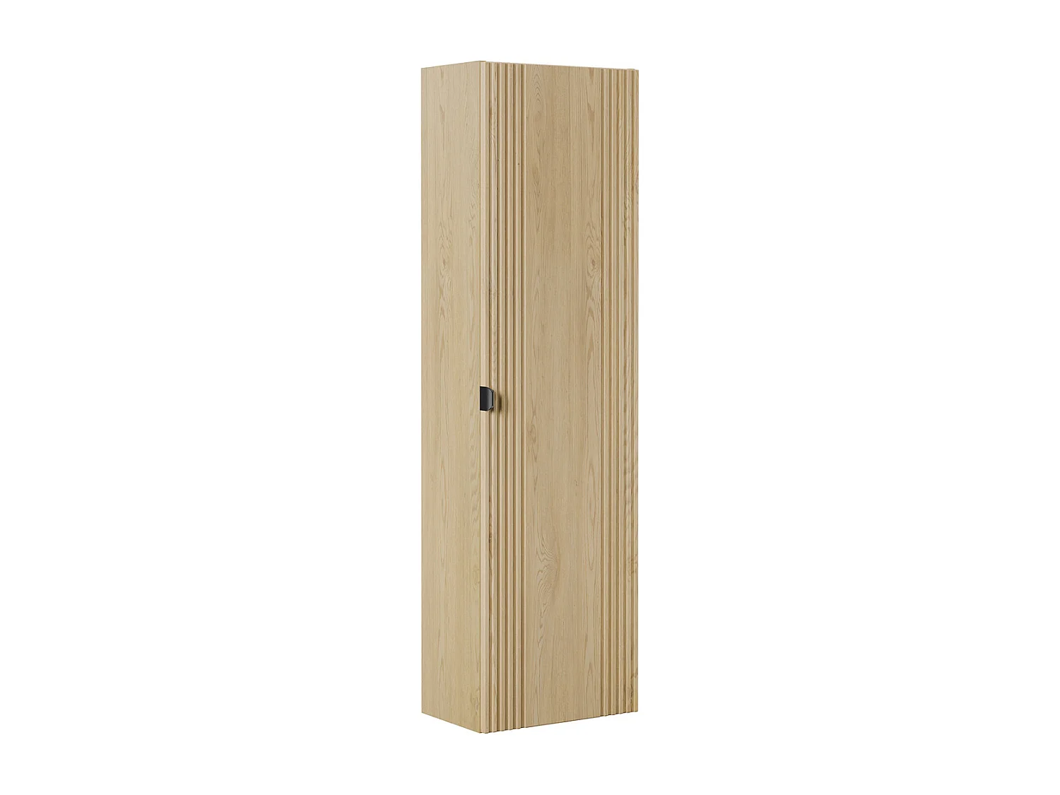 Set di mobili da bagno con lavabo Mila rovere chiaro 100cm