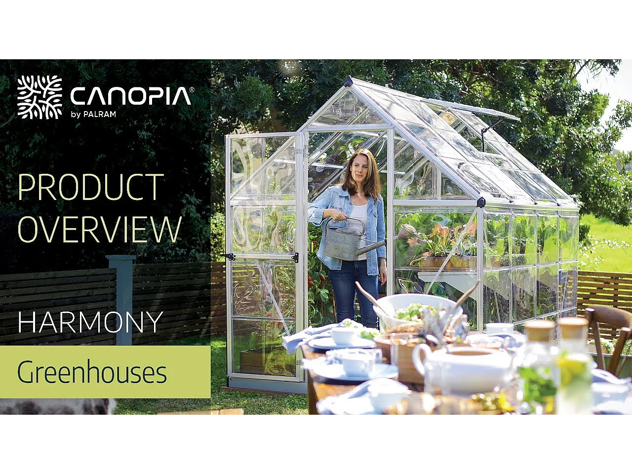 Canopia Harmony Serre de jardin
