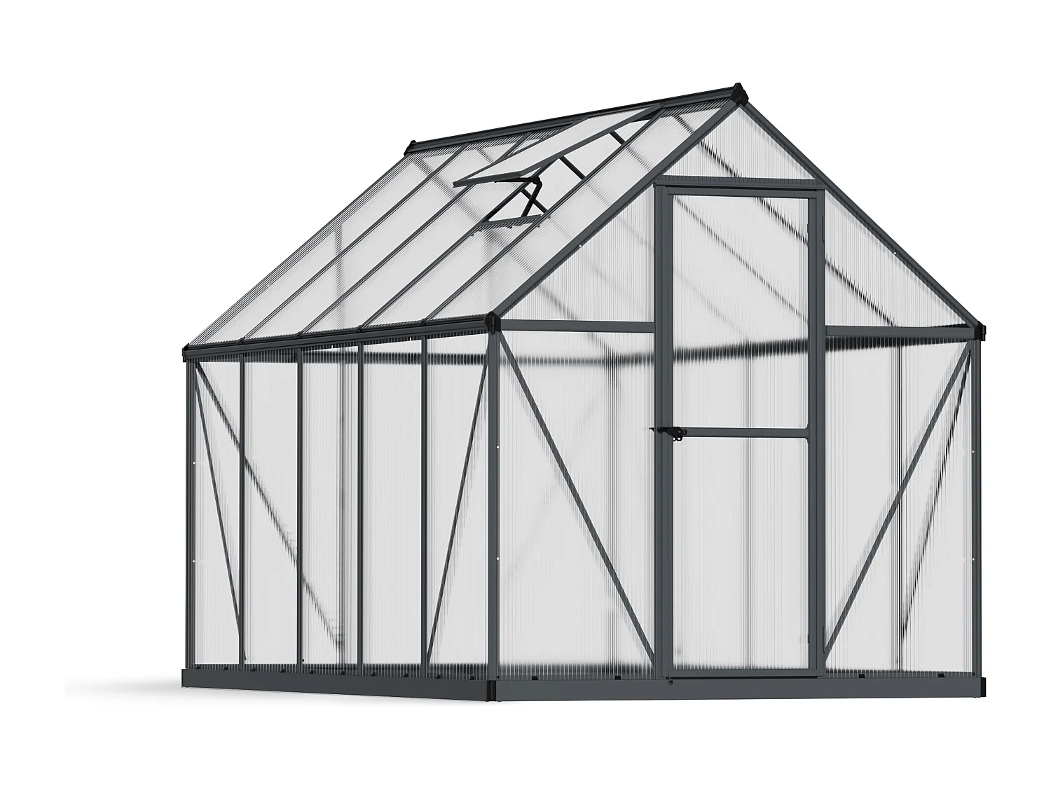 Canopia Mythos Meerwandig Polycarbonaat Tuinkas 306X185X208 cm  Grijs