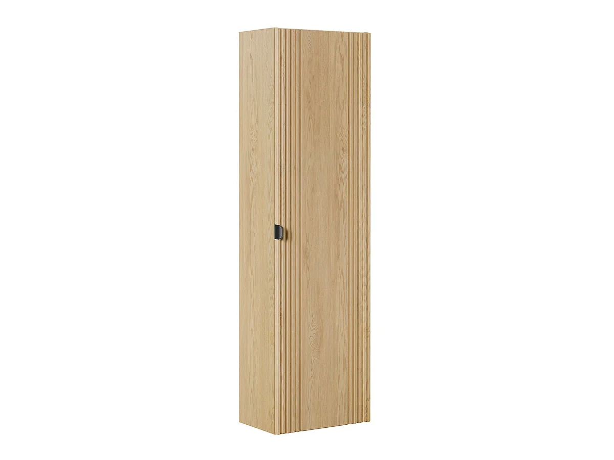 Ensemble meuble simple vasque 100cm et colonne Mila Bois