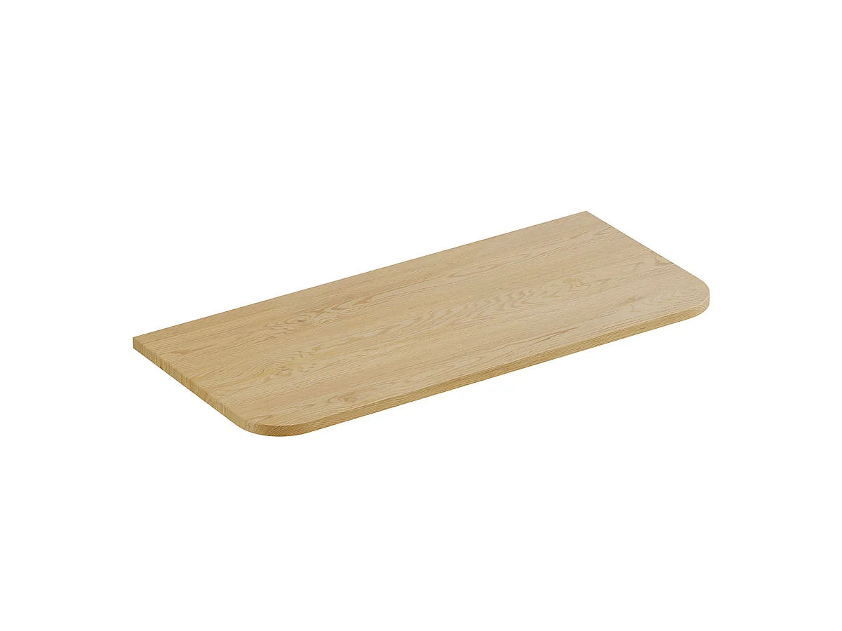 Ensemble meuble simple vasque 100cm et colonne Mila Bois