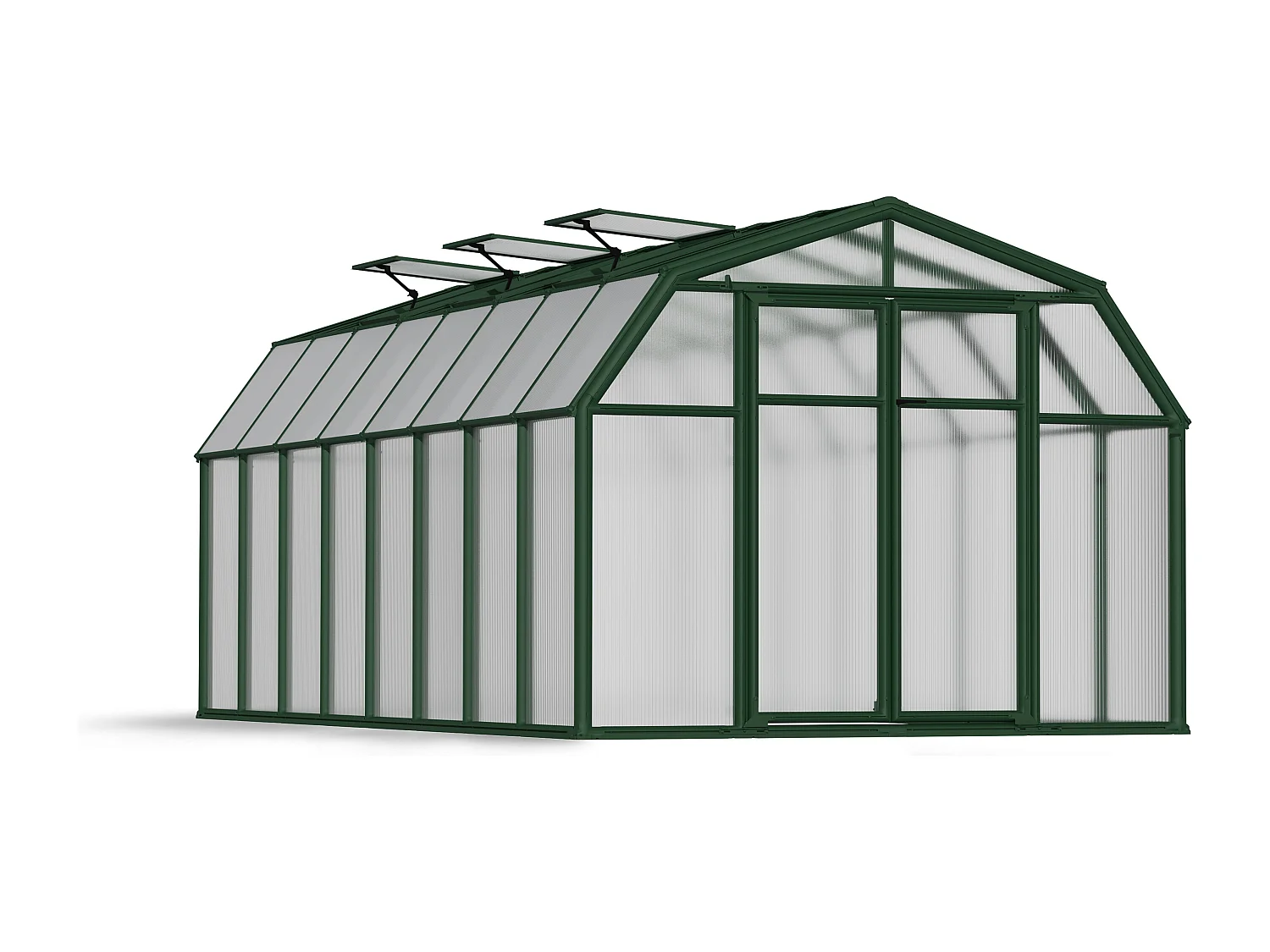 Canopia Hobby Gardener Meerwandig Polycarbonaat Tuinkas 516X266X208 cm Groen