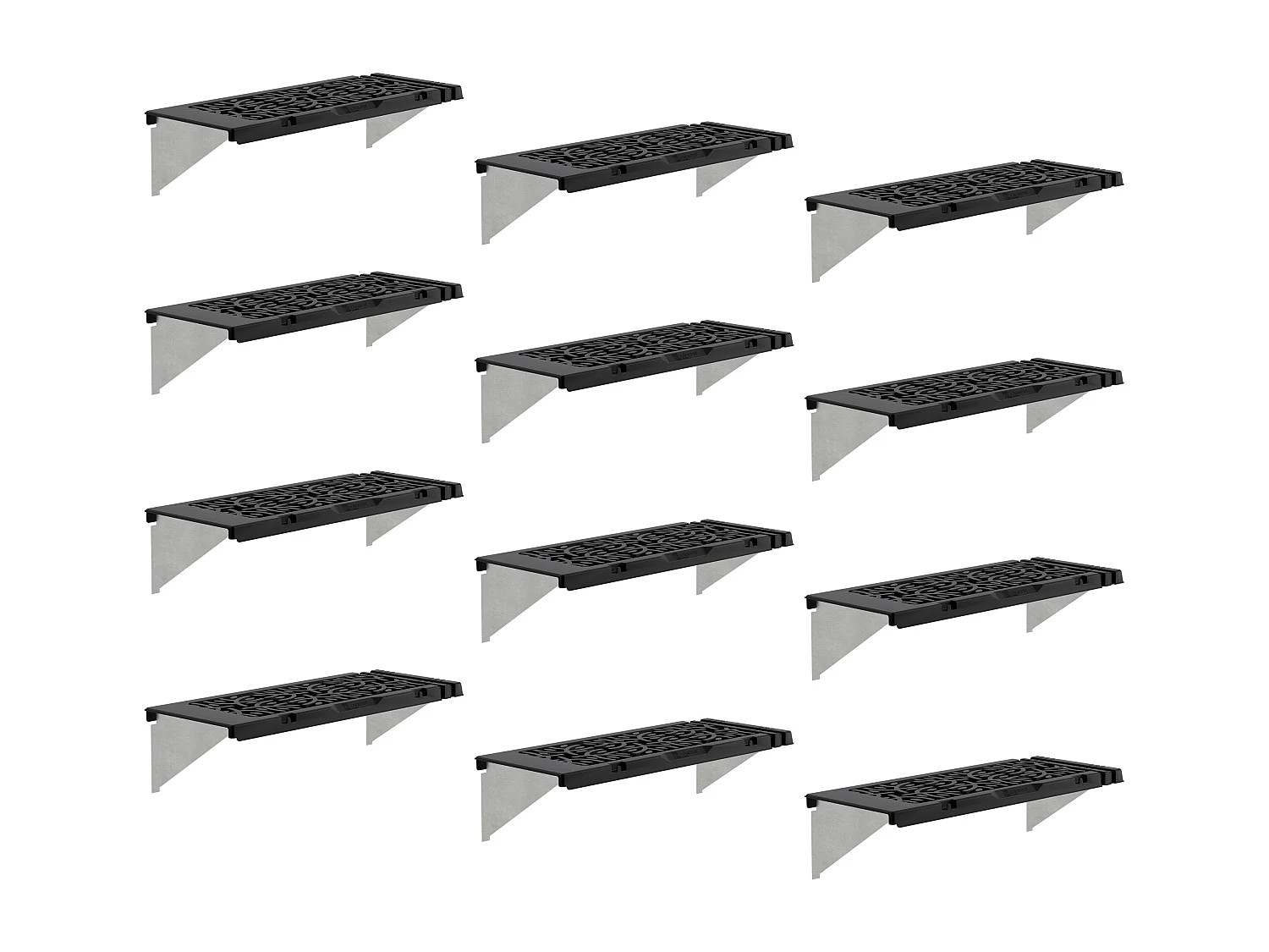 ETAGERES POUR SERRES CANOPIA SIGNATURE 4PCS