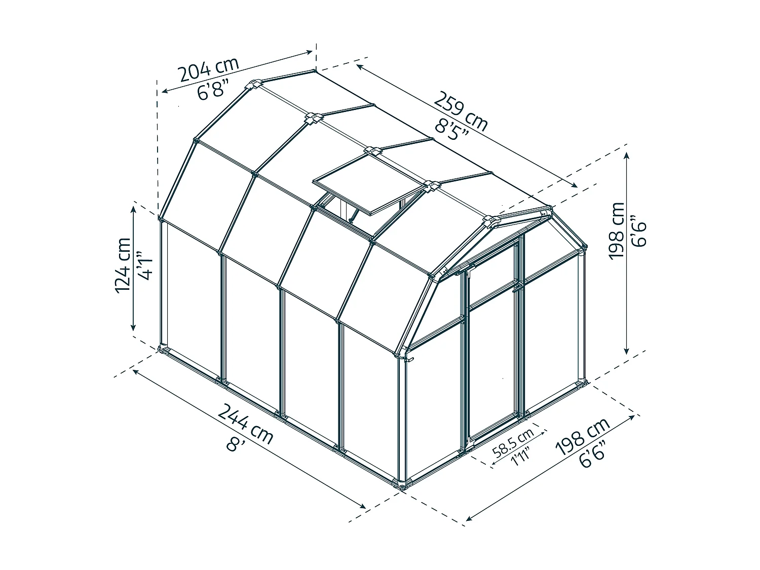 Canopia Eco Grow Serre de jardin