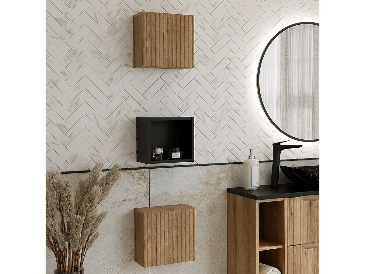 Niche murale Riva Noir