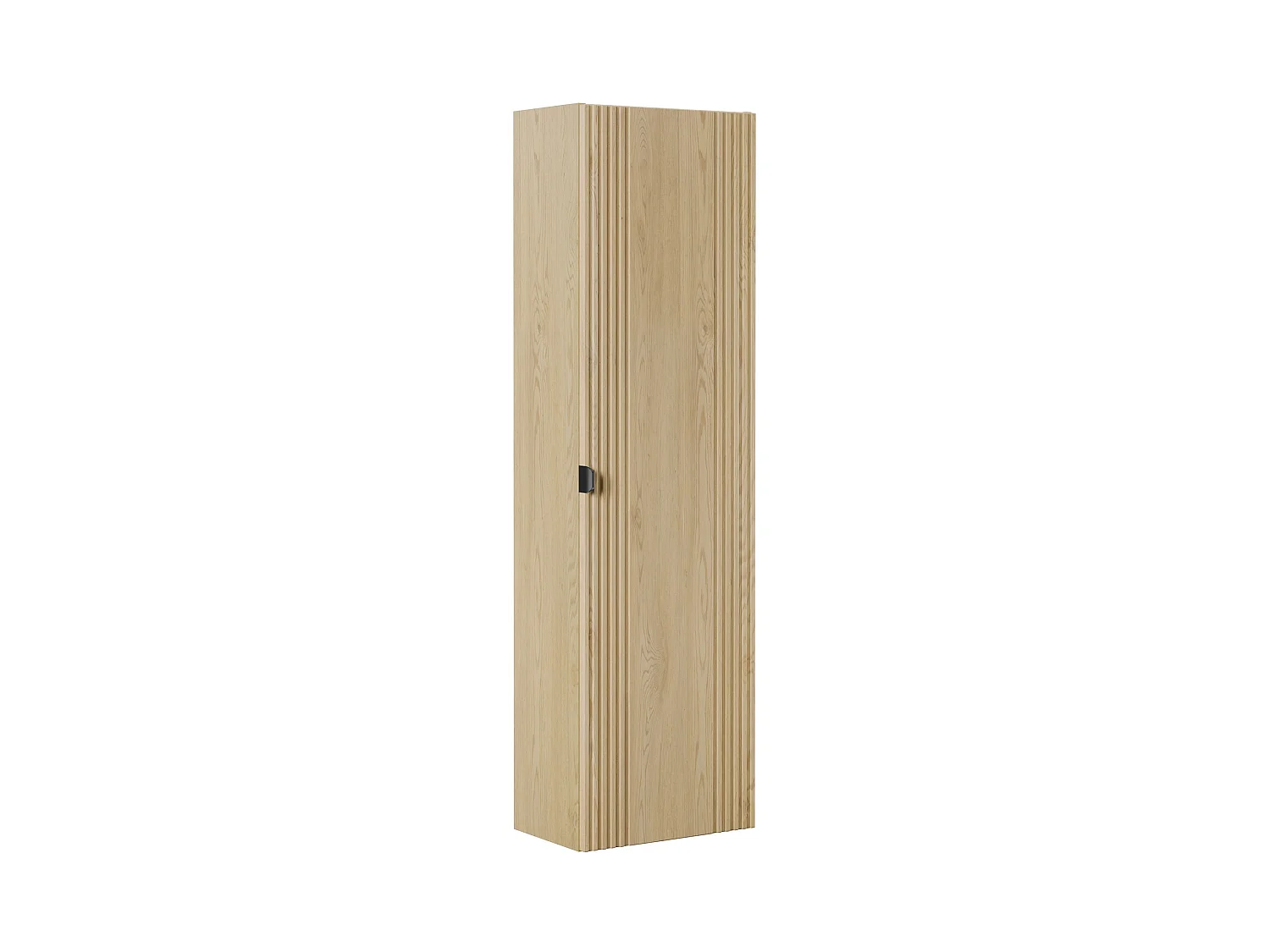Set Waschtischunterschrank 80cm und Säule Mila Holz