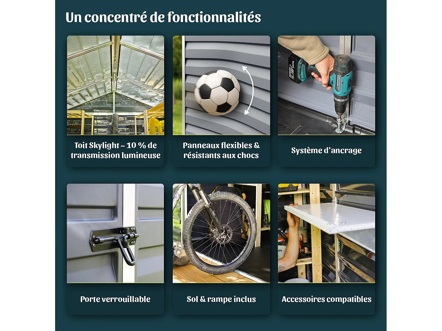 Canopia Skylight Abri de jardin