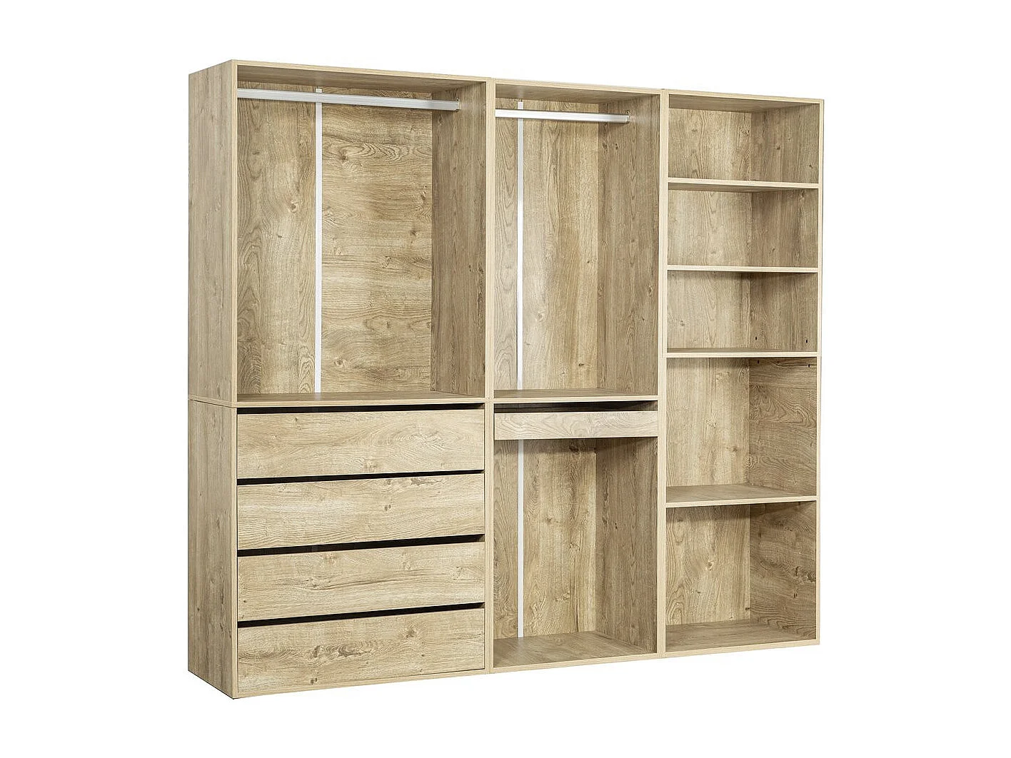 Modulares Ankleideset "Opéra" - 3 Elemente - Beige