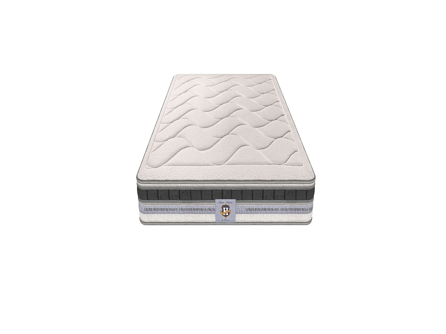 Matelas Cheverny 1 Place - Confort Équilibré, Soutien Durable, Mousse à Mémoire, Ferme, Épaisseur de 22cm