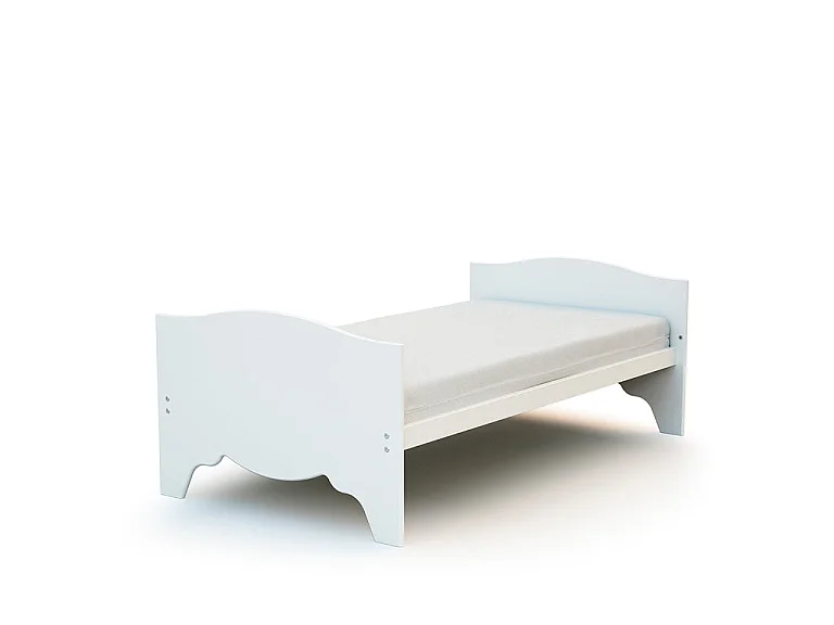 Omvormbaar kinderbed MARELLE in hout Wit 70 x 140 cm