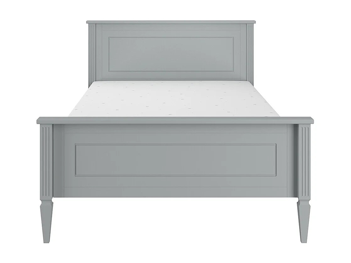 Säng 120x200 inklusive resårbottnar Bellamy Ines Grey