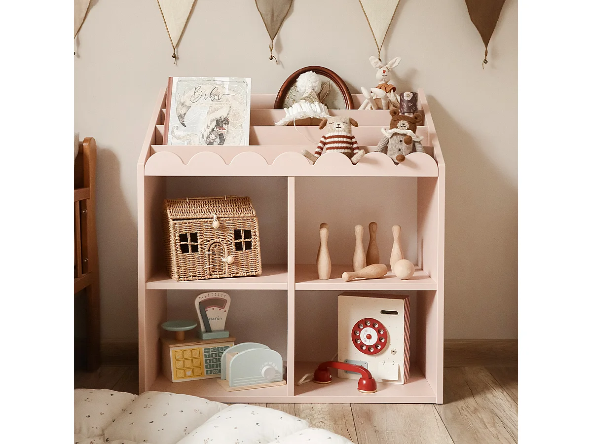 Liberia Book Nook rosa 76cm