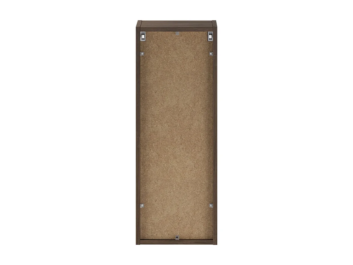 Demi-colonne 1 porte Elias Bois foncé