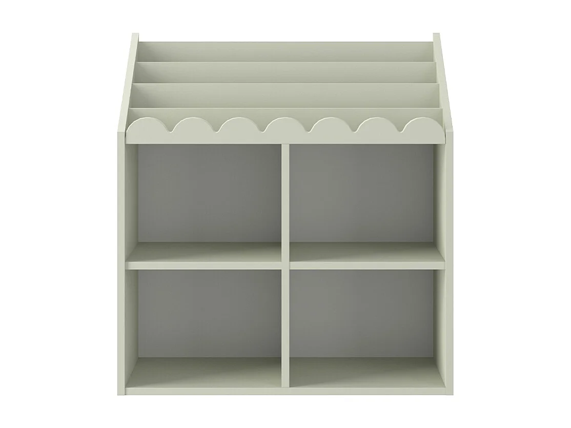 Liberia Book Nook verde salvia 76cm
