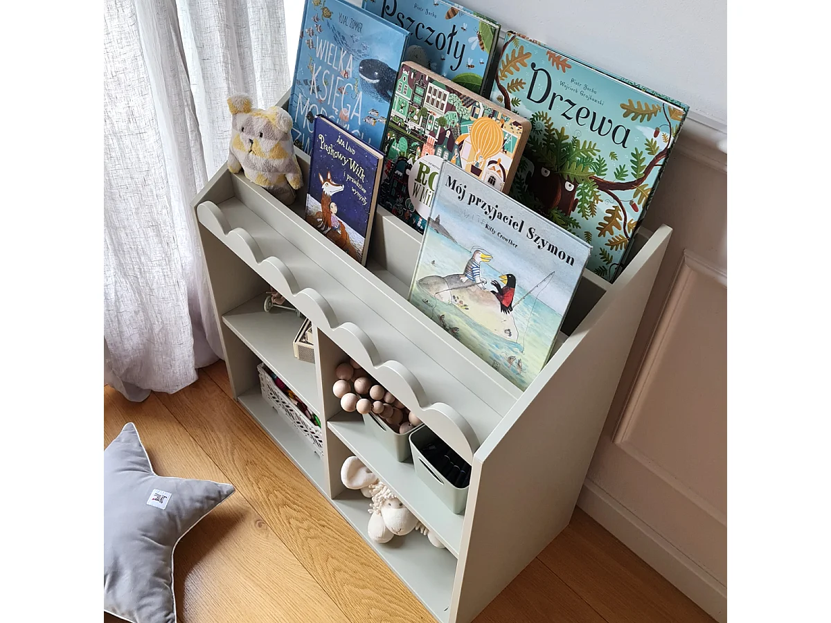 Liberia Book Nook verde salvia 76cm