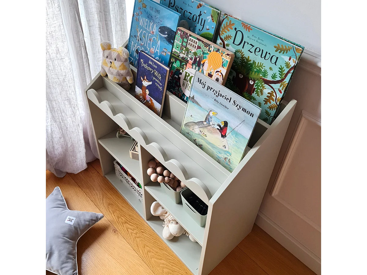 Bibliothèque Book Nook Vert