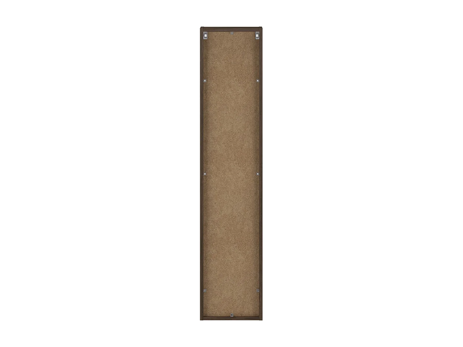 Colonne murale 1 porte Elias Bois foncé