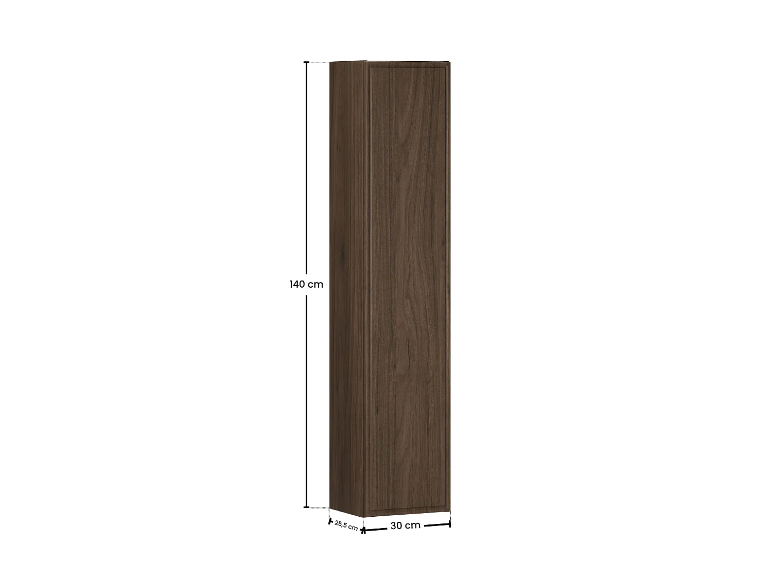 Armoire Haute Terra Villa 1 Porte