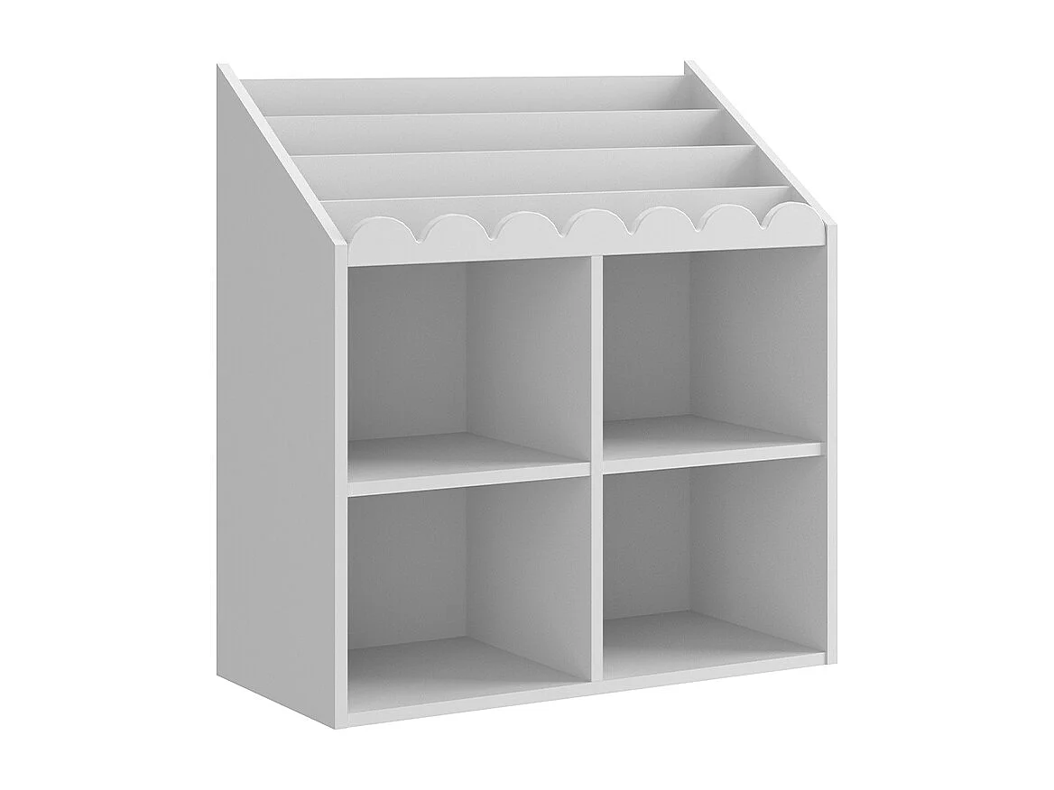 Liberia Book Nook bianco 76cm