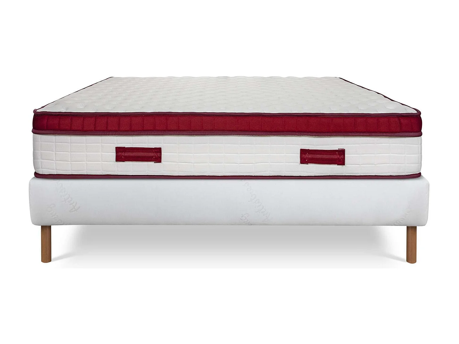 Ensemble CASTELNAUD - matelas 2 places + 1 sommier
