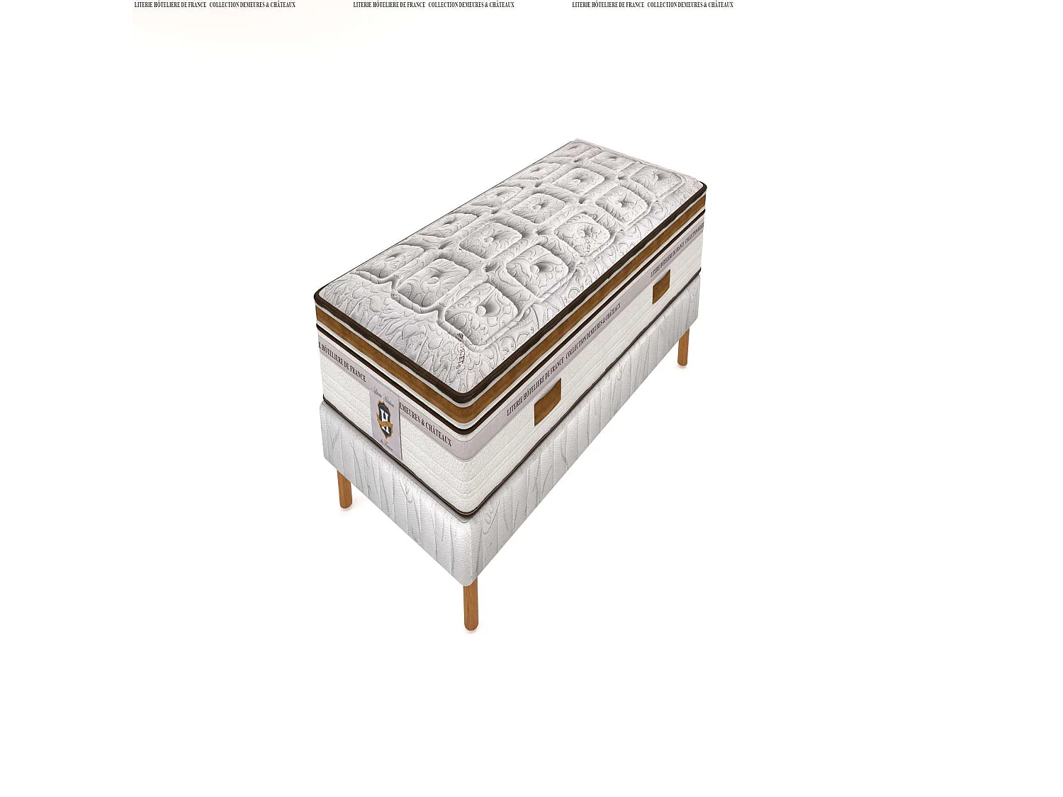 Ensemble Renaissance - matelas 1 place + 1 sommier
