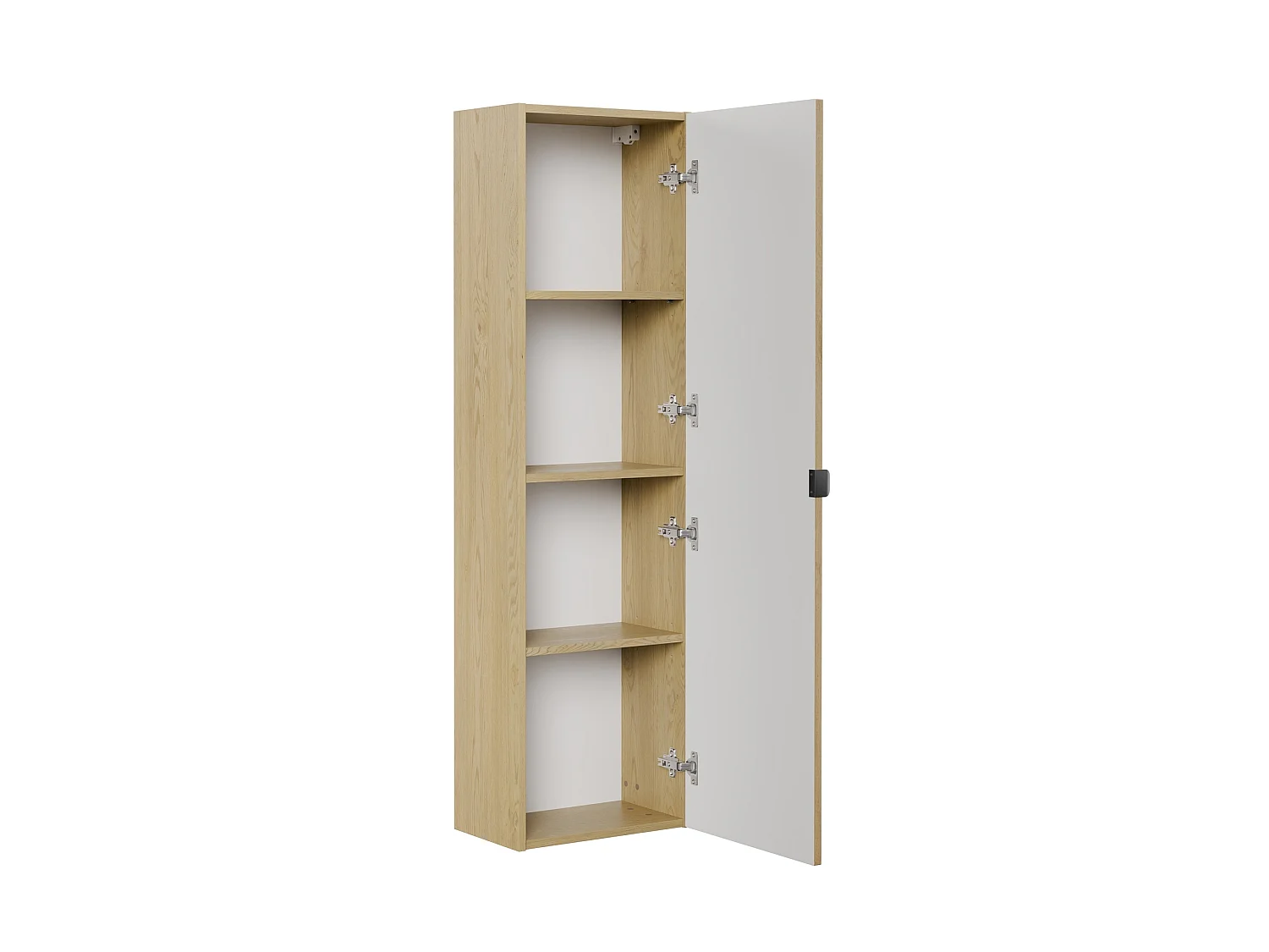 Kolom wandmeubel 1 deur Mila Hout