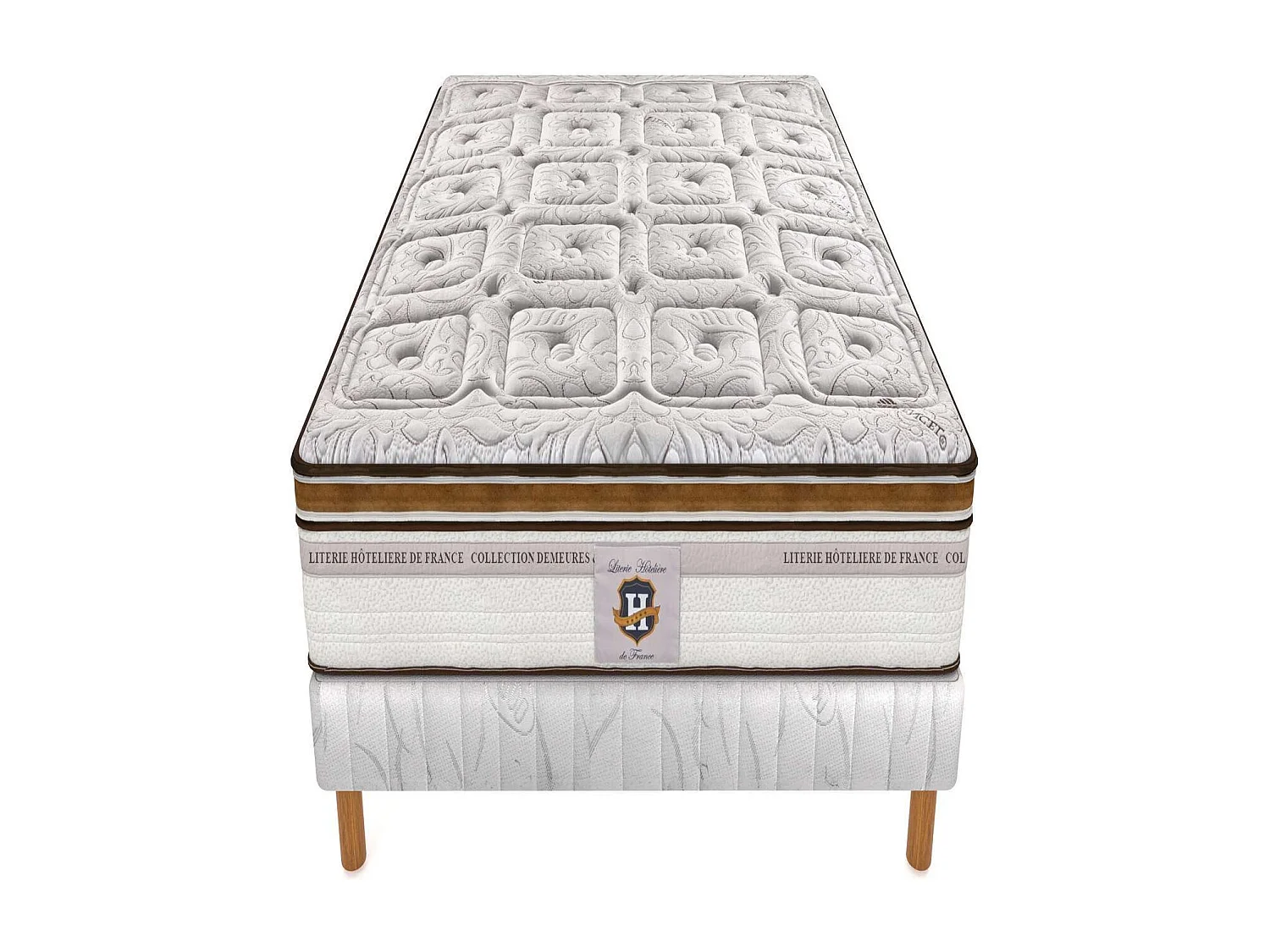 Ensemble Renaissance - matelas 2 places + 1 sommier