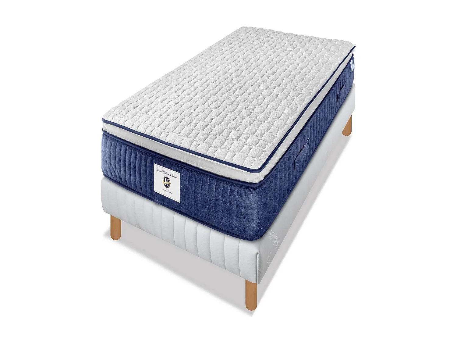Ensemble CHANTILLY - matelas 1 place + 1 sommier