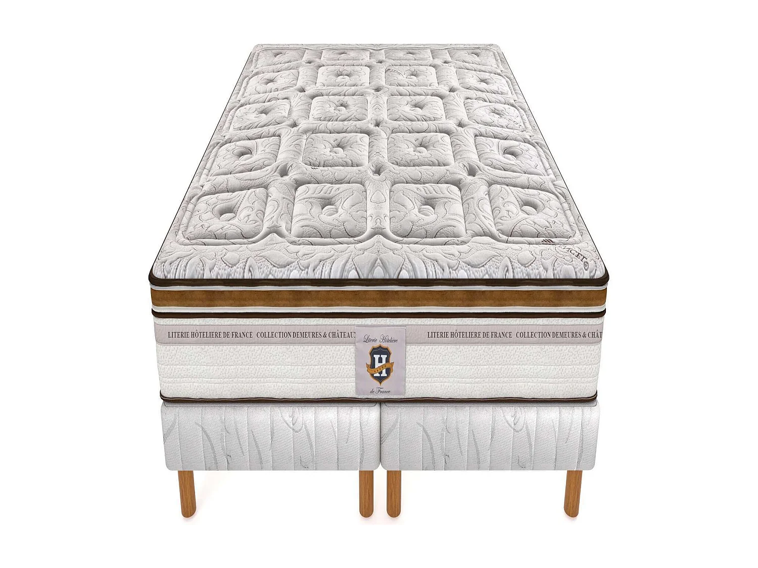 Ensemble Renaissance - matelas 2 places + 2 sommiers