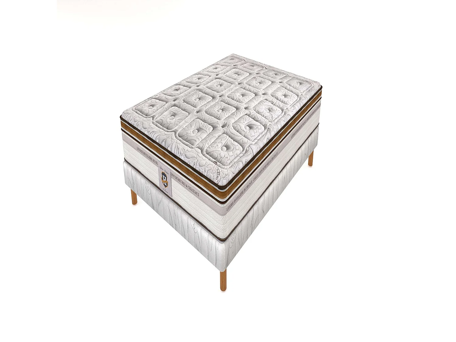 Ensemble Renaissance - matelas 2 places + 1 sommier