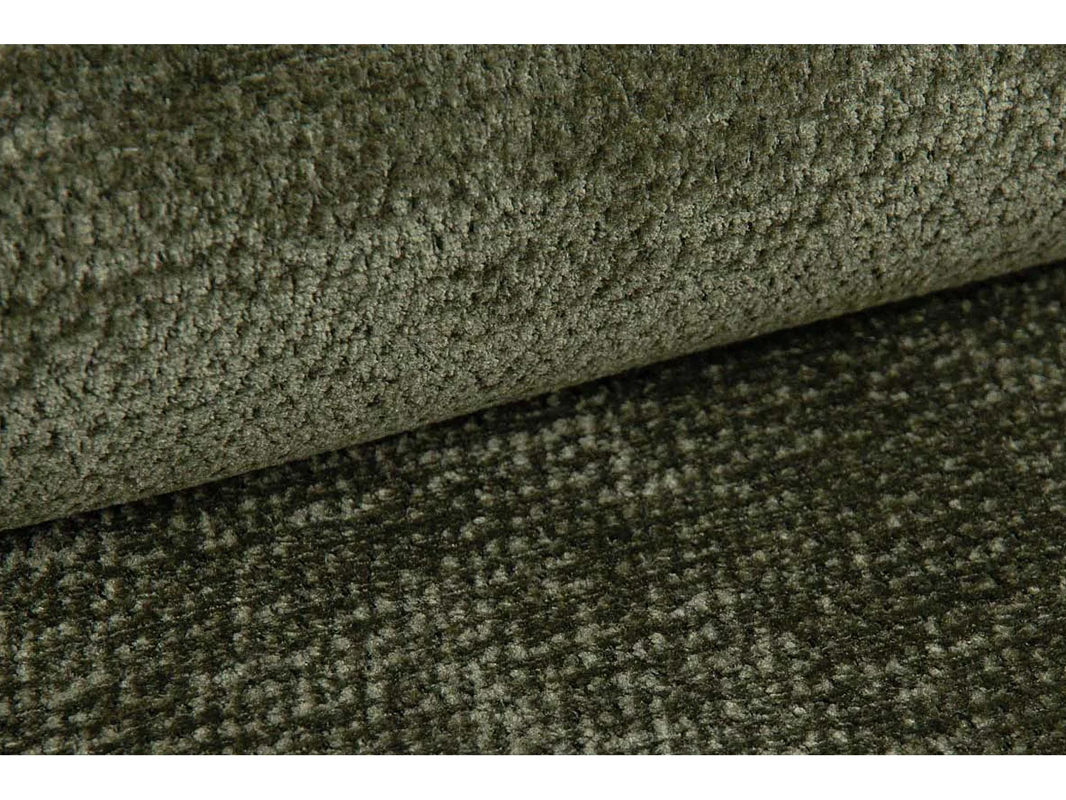 Lit capitonné MNUUO COLEA avec coffre de rangement Olive 160 x 200 cm, sommier à lattes en bois relevable
