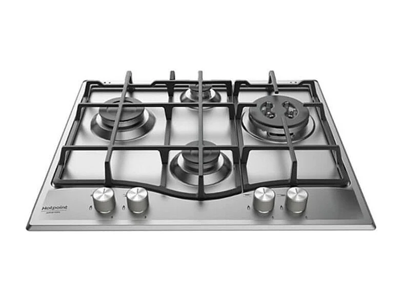 Plaque de cuisson Gaz 4 foyers 8850 W 60 x 51 cm - Inox