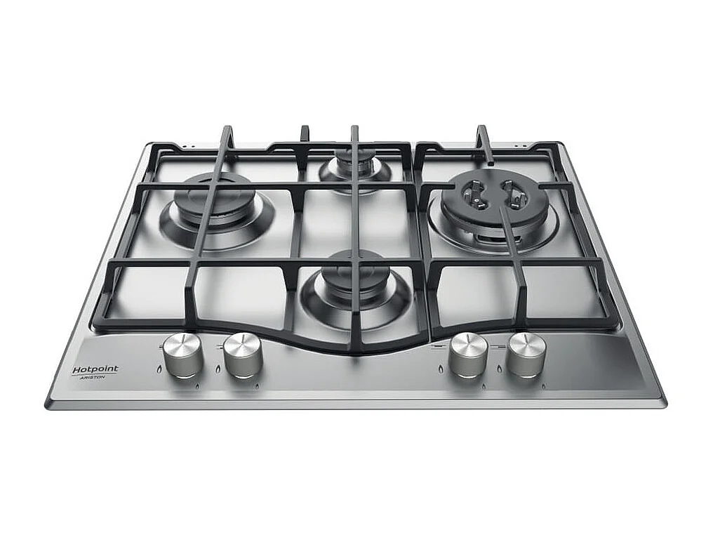 Plaque de cuisson Gaz 4 foyers 8850 W 60 x 51 cm - Inox