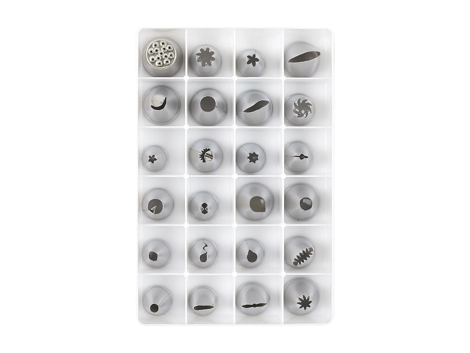 Douille A Patisserie Inox X24 Argent