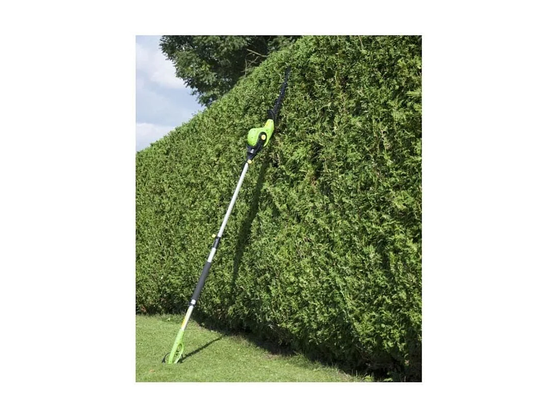Taille-haie électrique - Fieldmann - FZN 6005-E - 450 W - 46 cm - Manche télescopique 190-250 cm