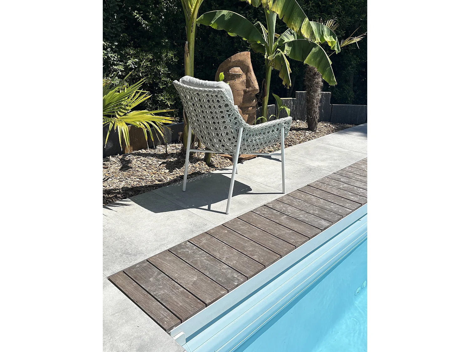 2er-Set Gartensessel - Weiá