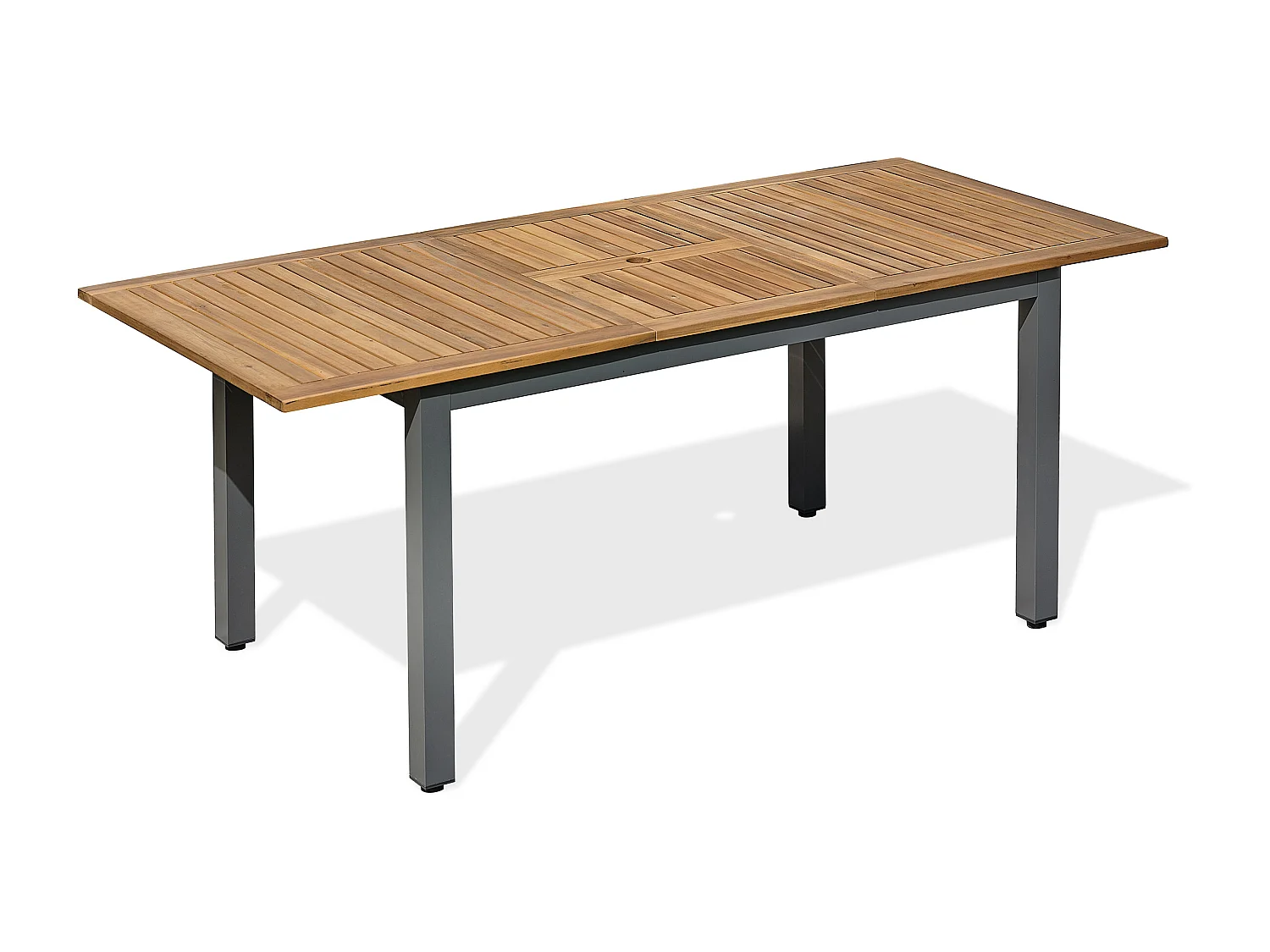 Table de jardin 8 places alu anthracite - Acacia - ORSINO