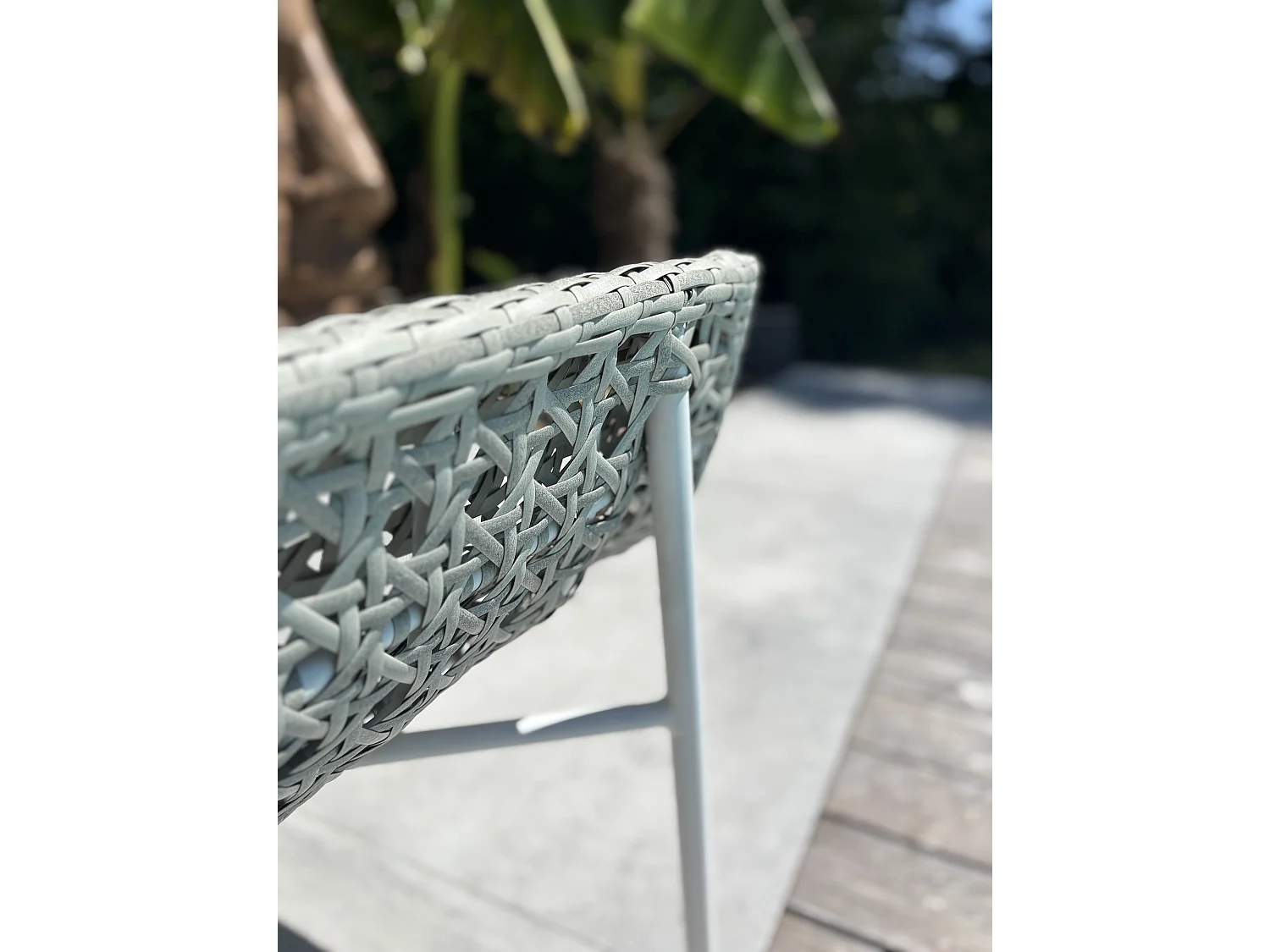 Poltrona de jardim - Branca