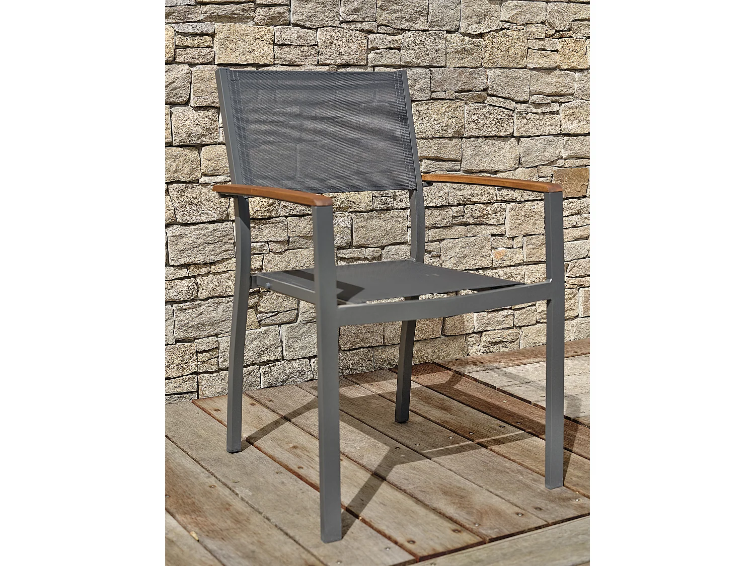 Ensemble repas de jardin 6 places - Acacia - ORSINO