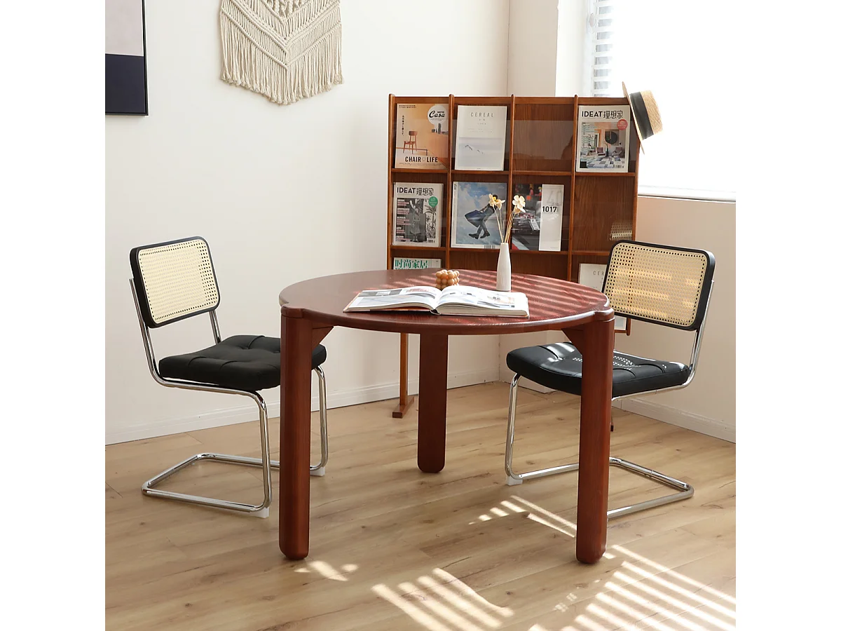 Lot de 2 chaises cantilever style Bauhaus, design moderne confortable et stable – chaise salle à manger, salon, bureau, café, intérieur contemporain